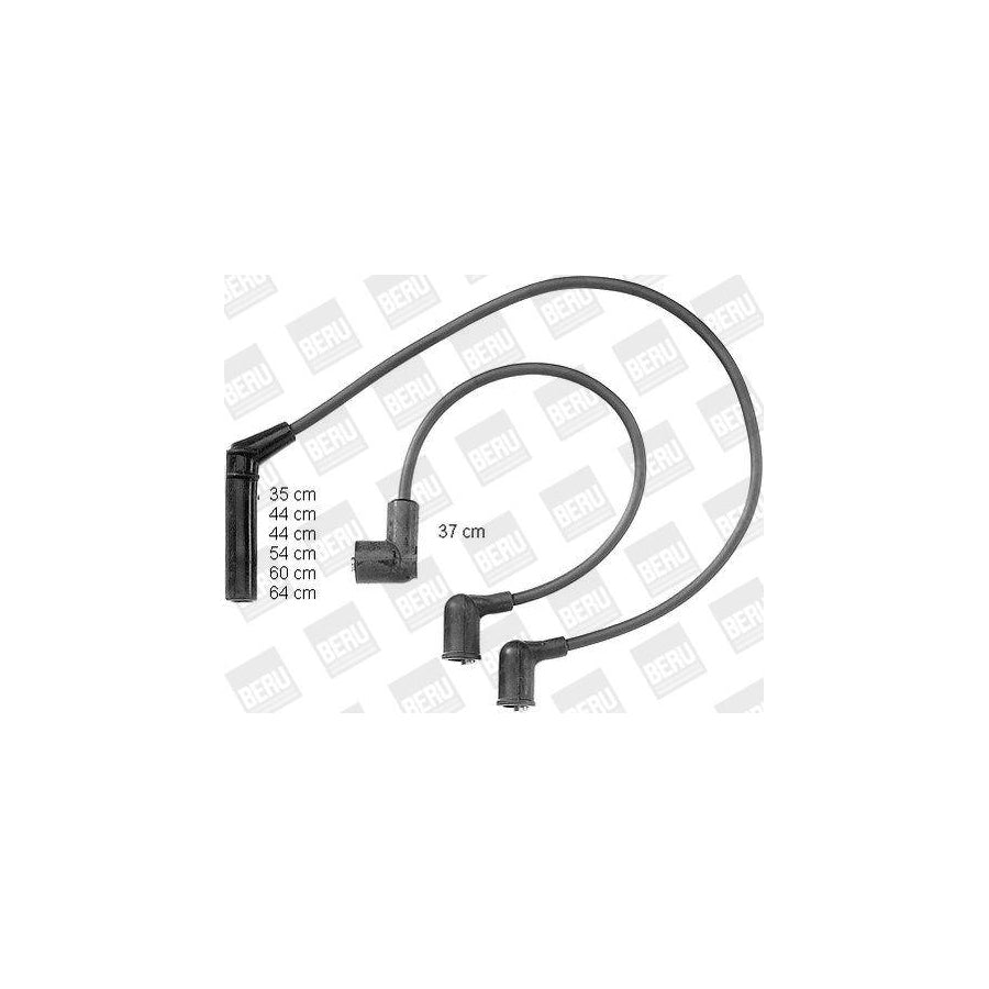 Beru Zef853 Ignition Cable Kit