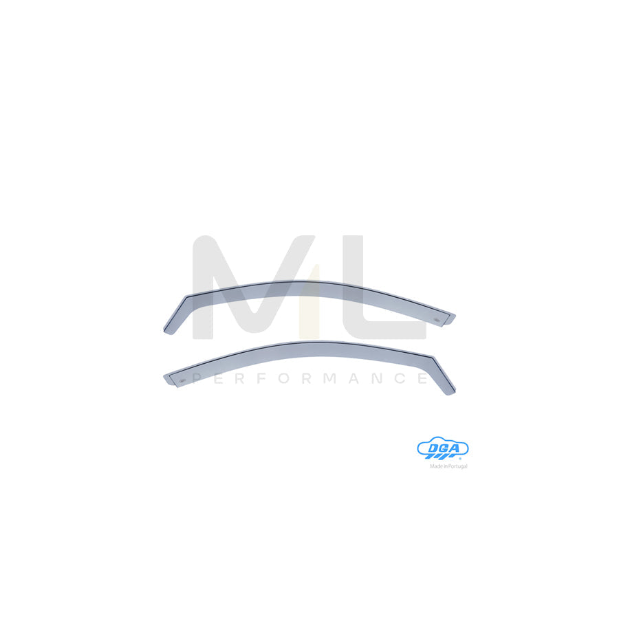 DGA 22025 Wind deflectors for SEAT Ateca (KH7) Arrow direction, Front, inner