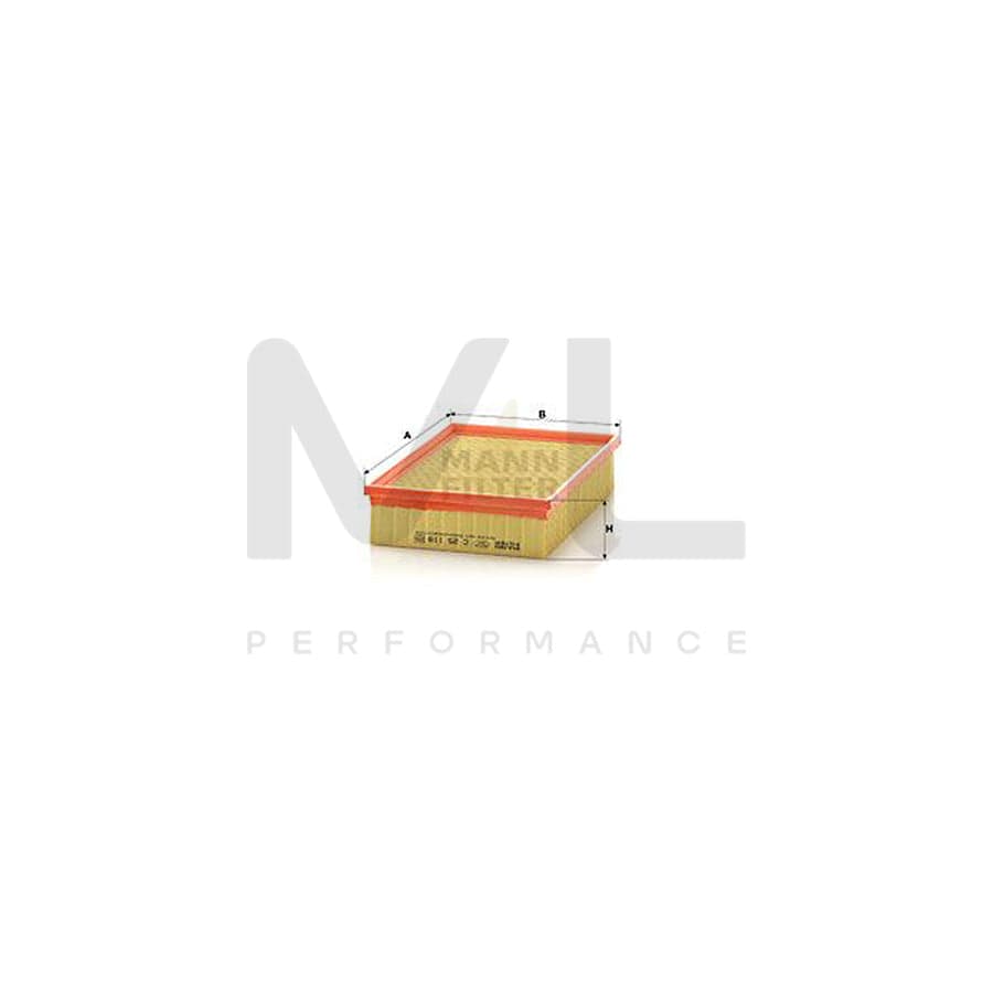 MANN-FILTER C 25 118 Air Filter Filter Insert