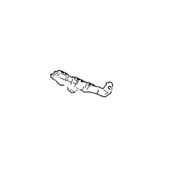 Genuine Lexus 52536-78010 NX Phase 1 N/S Bumper Bracket