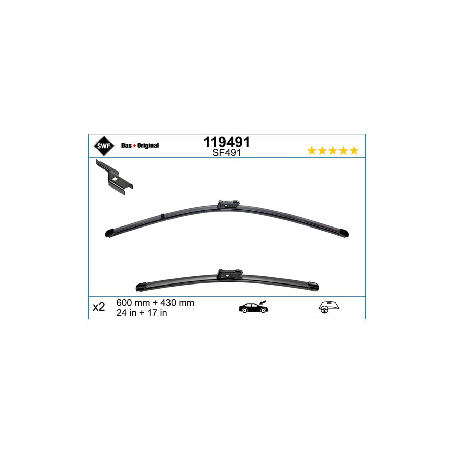 Swf 119491 Wiper Blade | ML Performance US Car Parts