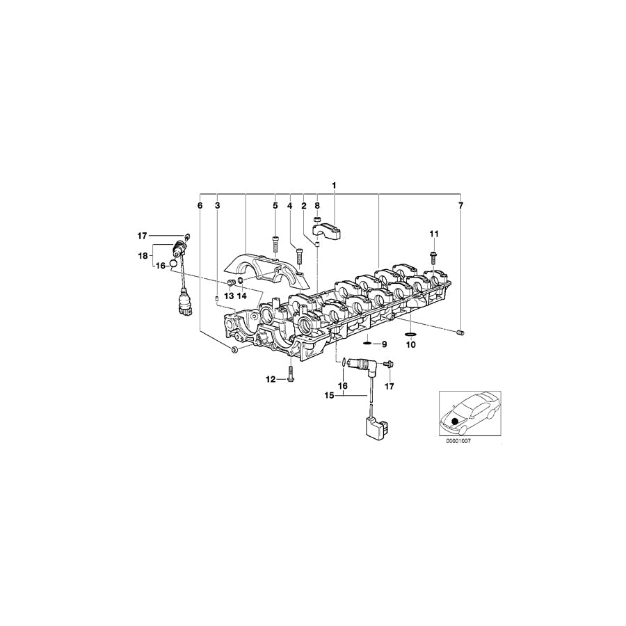 Genuine BMW 11121403686 E36 Timing Gear Housing (Inc. M3 & Z3 M) | ML Performance US Car Parts