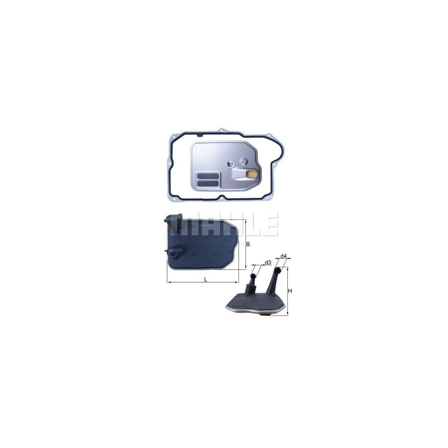 Mahle Original Hx 161D Hydraulic Filter, Automatic Transmission