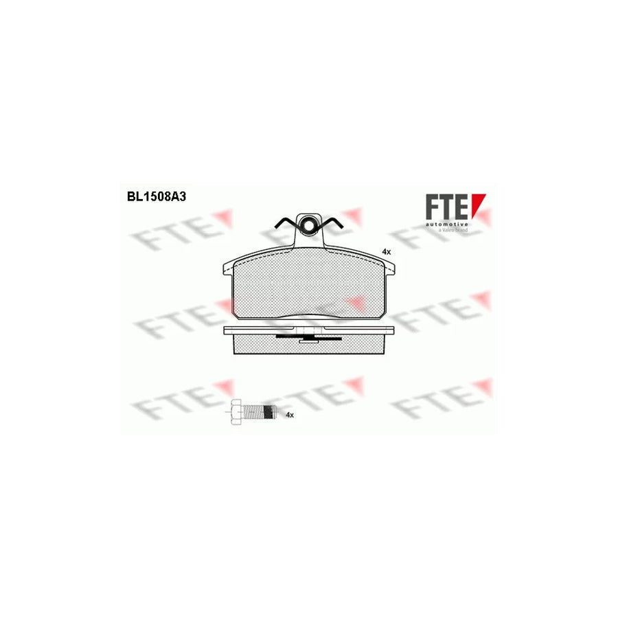 FTE Bl1508A3 Brake Pad Set for Suzuki Samurai Off-Road (Sj)