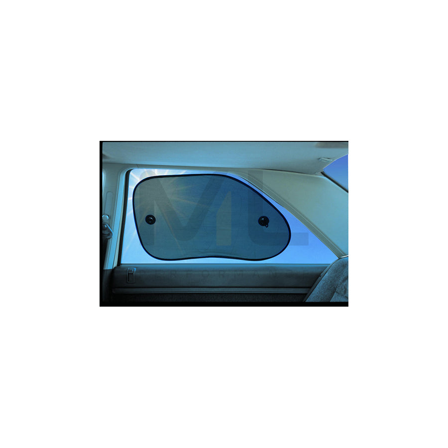 Carlinea 463543 Car sun shade Clear/black, Quantity: 2