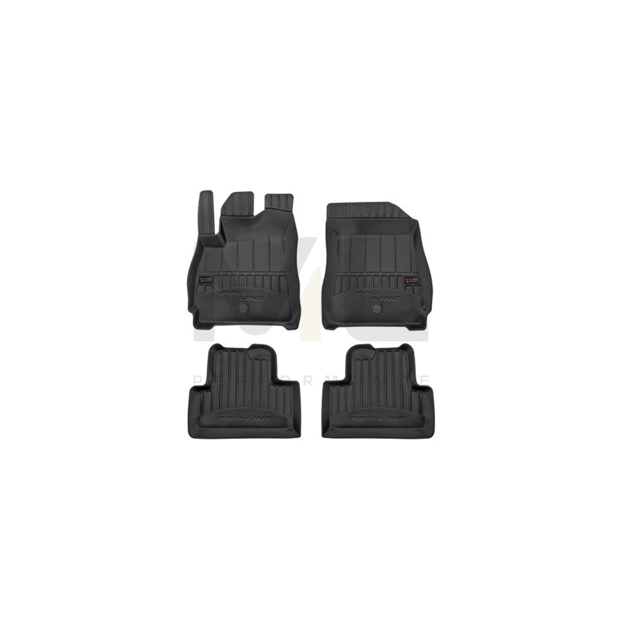 FROGUM 3D408487 Floor mat set for CHEVROLET Orlando (J309) Elastomer, Front and Rear, Quantity: 4, Black