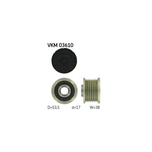 Skf Vkm 03610 Alternator Freewheel Clutch | ML Performance US Car Parts