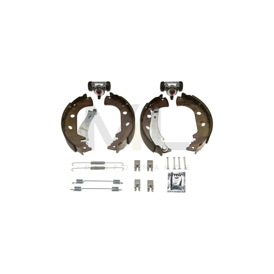 TRW Brake Kit BK1747 Brake Shoe Set for FIAT MAREA with wheel brake cylinder | ML Performance Car Parts