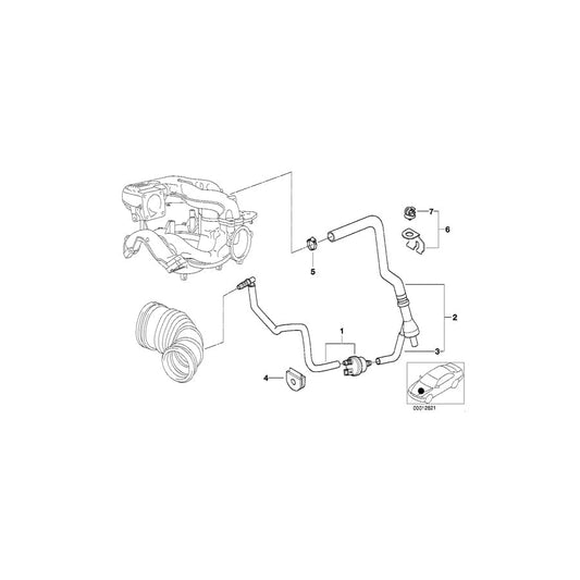 Genuine BMW 11611708578 E46 Sucking Jet Pump (Inc. 318Ci, 316i 1.9 & 318i) | ML Performance UK Car Parts