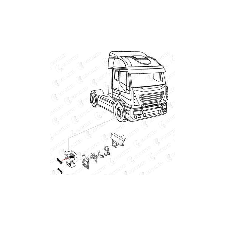 Covind 540/238 Foot Board