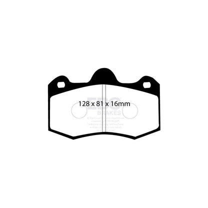 EBC DP9036 Holden Morgan Renault Seat Orangestuff Front/Rear Brake Pads - AP/Girling/TRW Caliper 2 | ML Performance US Car Parts