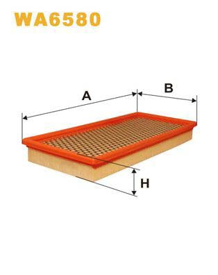 WIX Filters WA6580 Air Filter