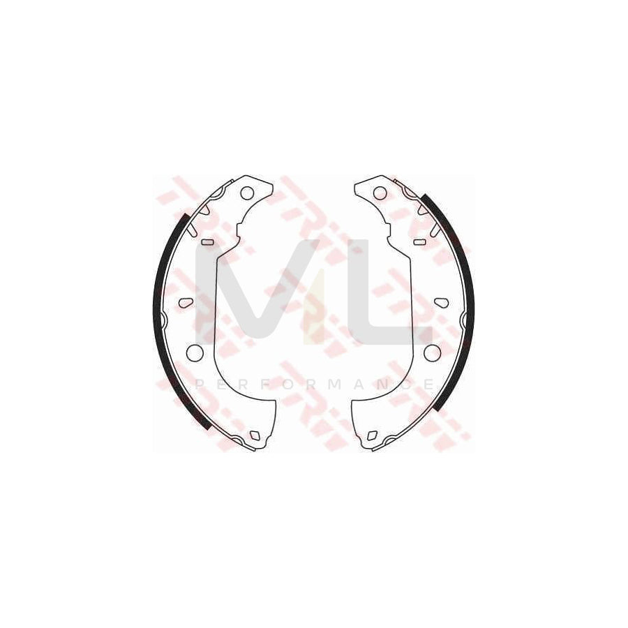 TRW GS8614 Brake Shoe Set | ML Performance Car Parts