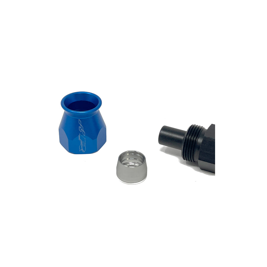 Precision Raceworks 201-0243 PTFE AN6 Fitting to Male AN6 Flare