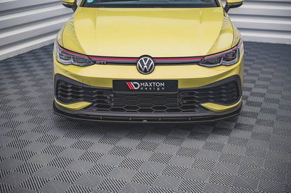 Maxton Design Volkswagen Golf GTI Clubsport MK8 Front Splitter V.4