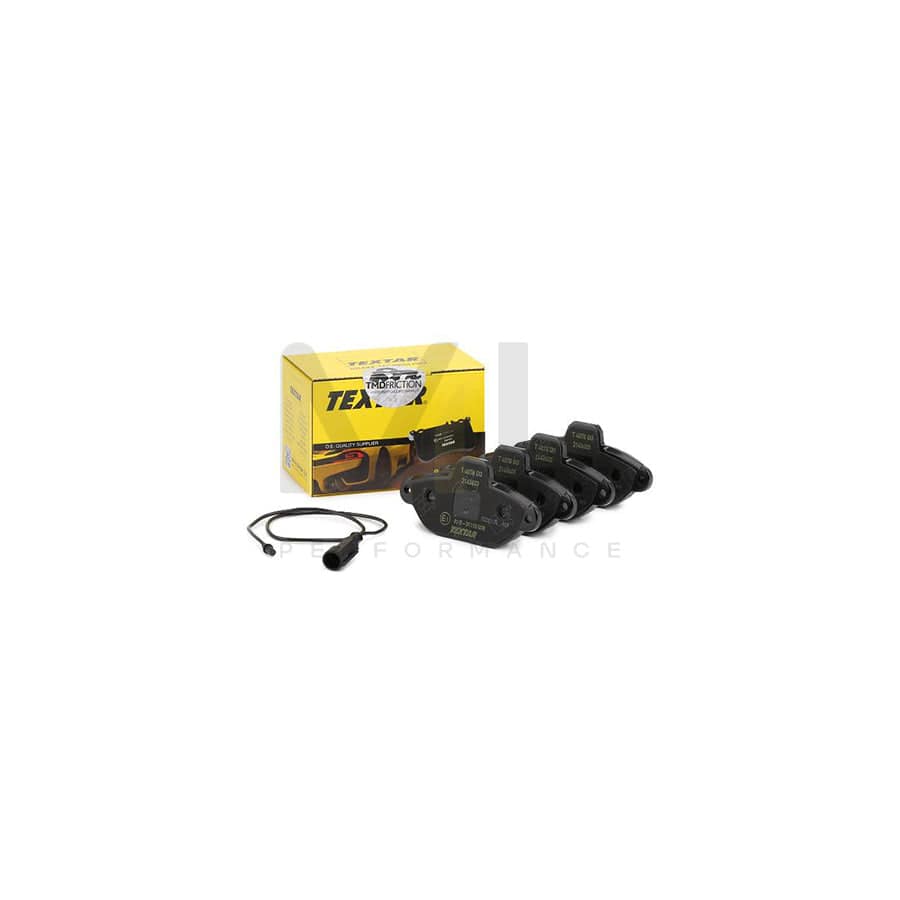 TEXTAR 2143603 Brake pad set incl. wear warning contact | ML Performance Car Parts
