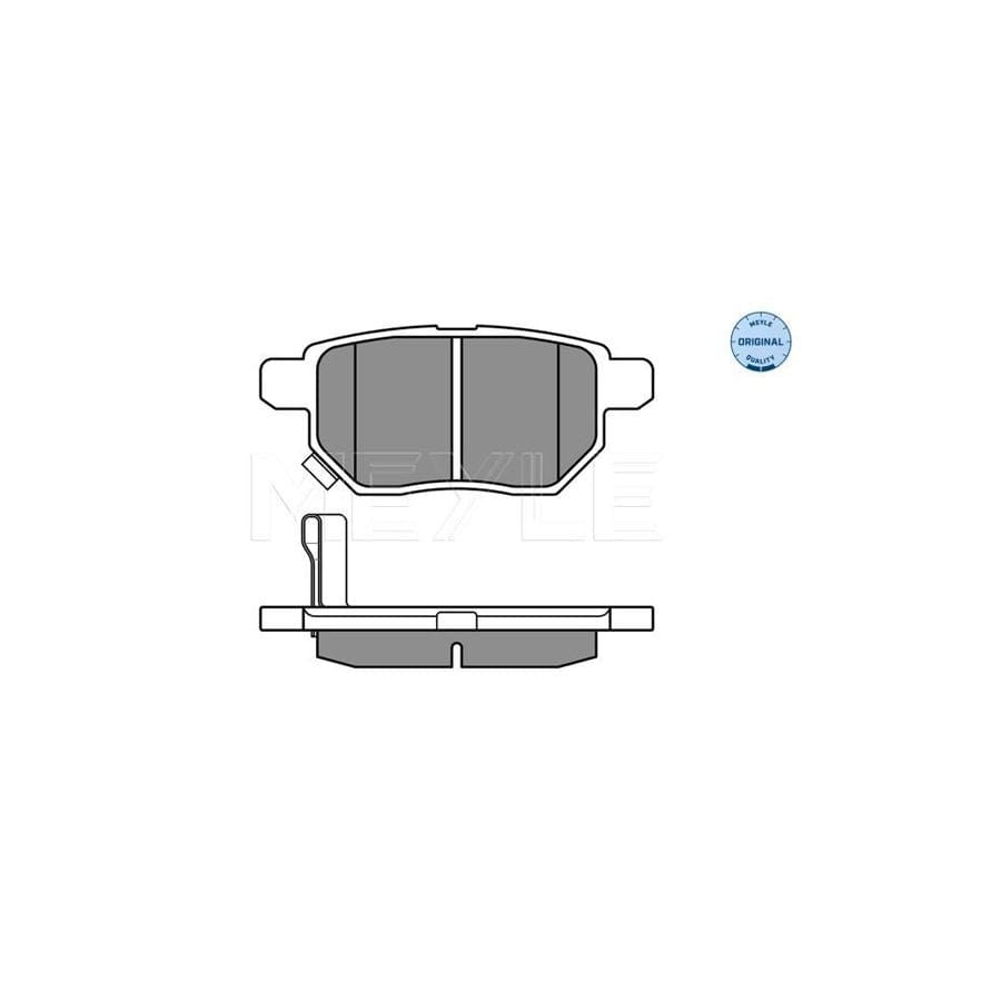 Meyle 025 246 1015/W Brake Pad Set
