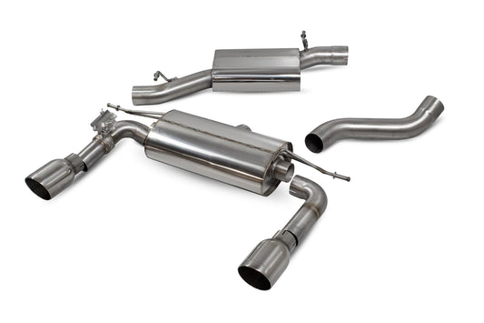 Scorpion SAU085 Audi TT MK3 Resonated Cat-Back System With Electronic Valves | ML Performance US US