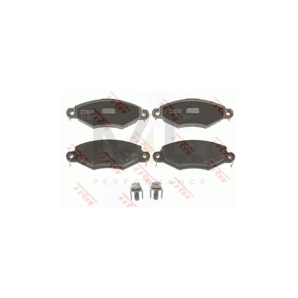 TRW Cotec Gdb1361 Brake Pad Set Not Prepared For Wear Indicator, With Brake Caliper Screws, With Accessories | ML Performance Car Parts