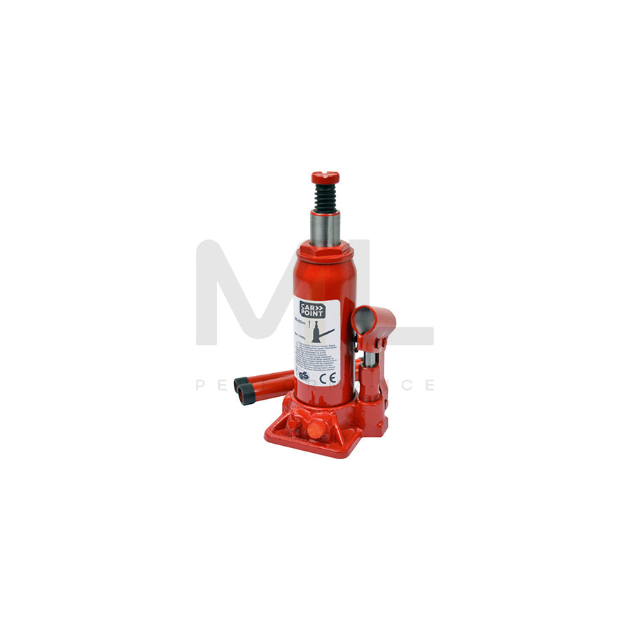 CARPOINT 0677811 Jack with handle, 5t, Hydraulic, Bottle jacks