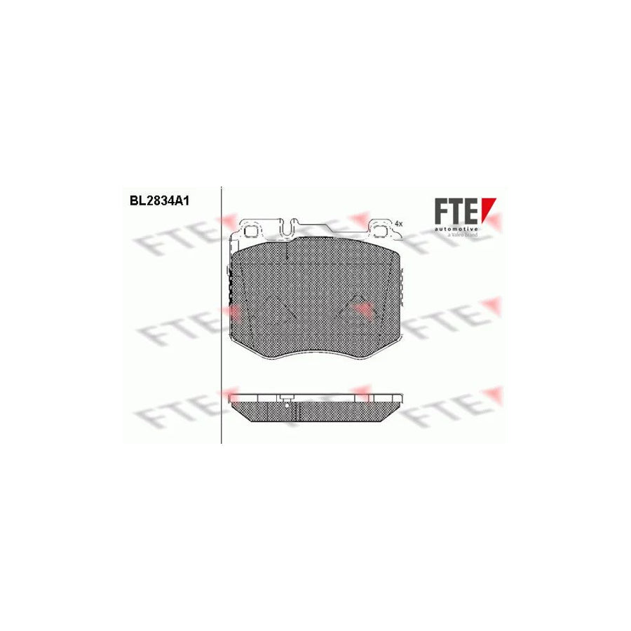 FTE 9011013 Brake Pad Set