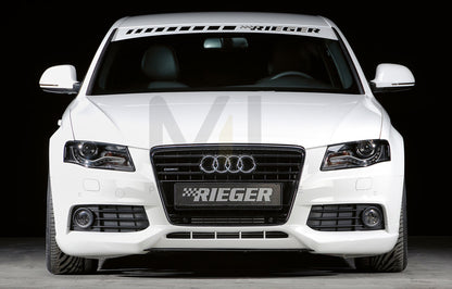 Rieger 00055501 Audi B8 B81 A4 Front Splitter 4 | ML Performance UK Car Parts