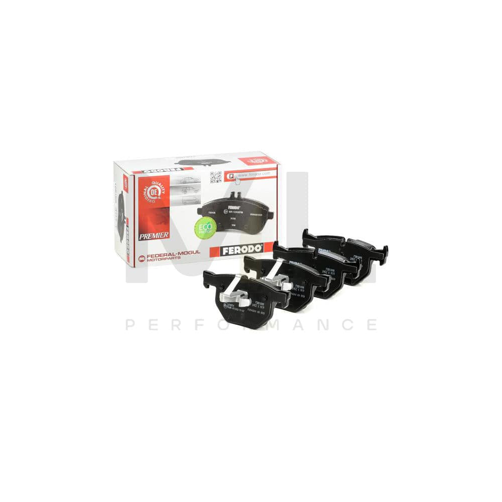 Ferodo Premier Eco Friction Fdb1412 Brake Pad Set For Citroën C5 Incl. Wear Warning Contact, With Accessories | ML Performance Car Parts