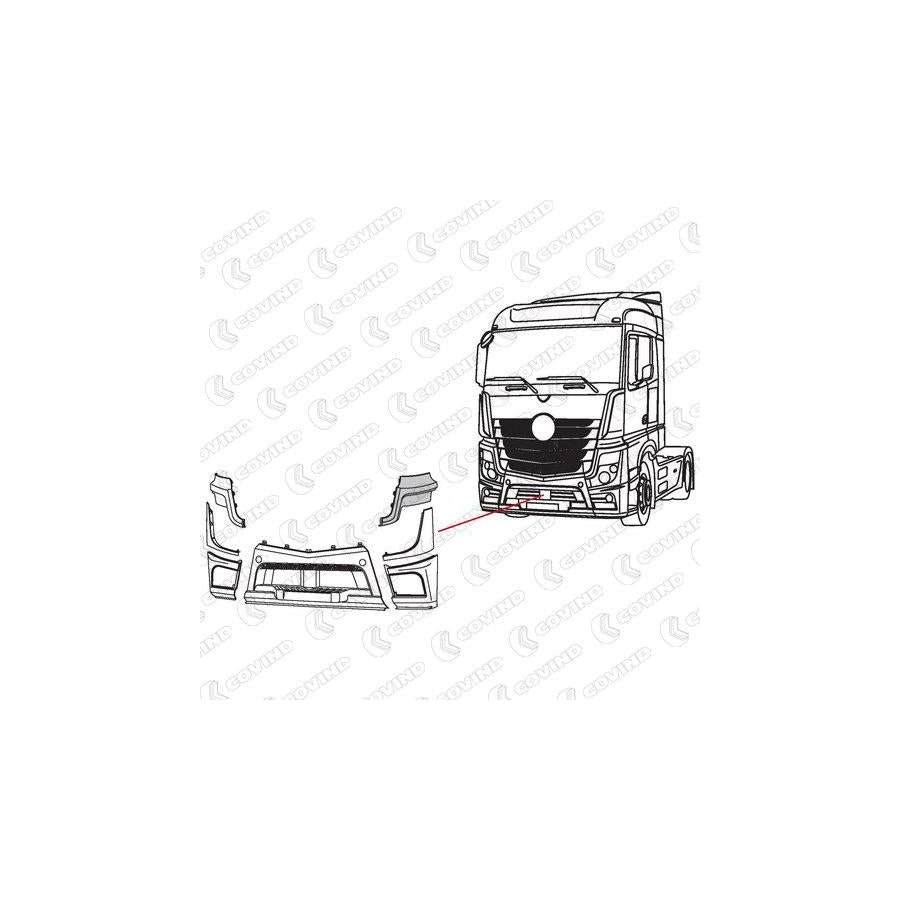 Covind 960/ 85 Bumper