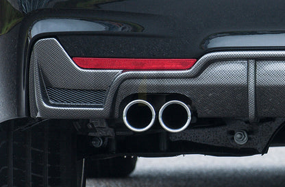 Rieger 00099265 BMW 4 Series F32 F33 F36 Rear Diffuser 6 | ML Performance UK Car Parts