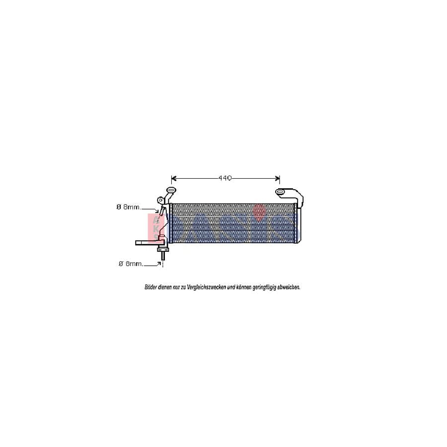 AKS Dasis 160101N Engine Radiator