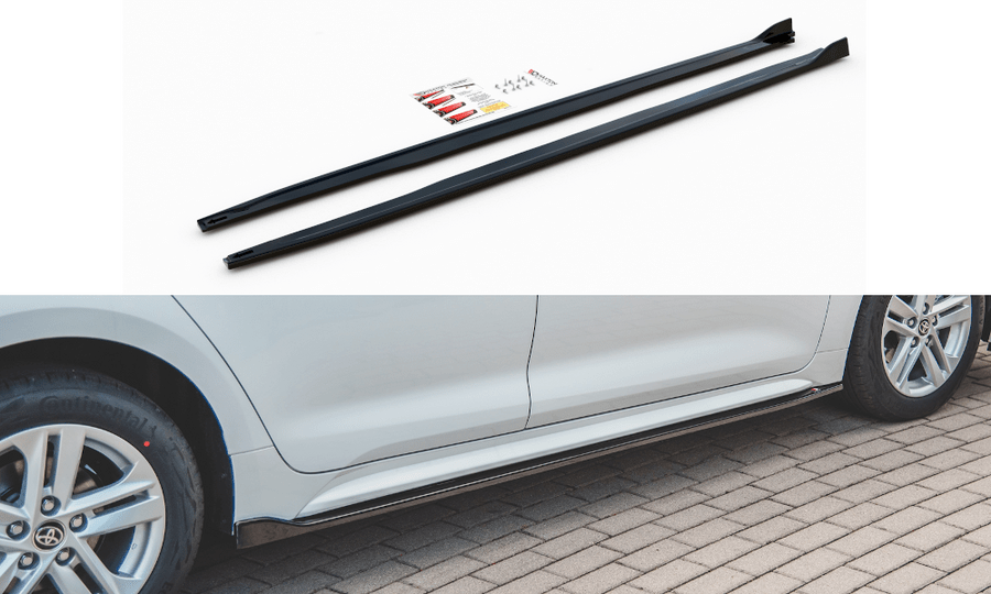 Maxton Design TO-CO-12-TS-SD1T Side Skirts Diffusers Toyota Corolla XII Touring Sports | ML Performance US Car Parts