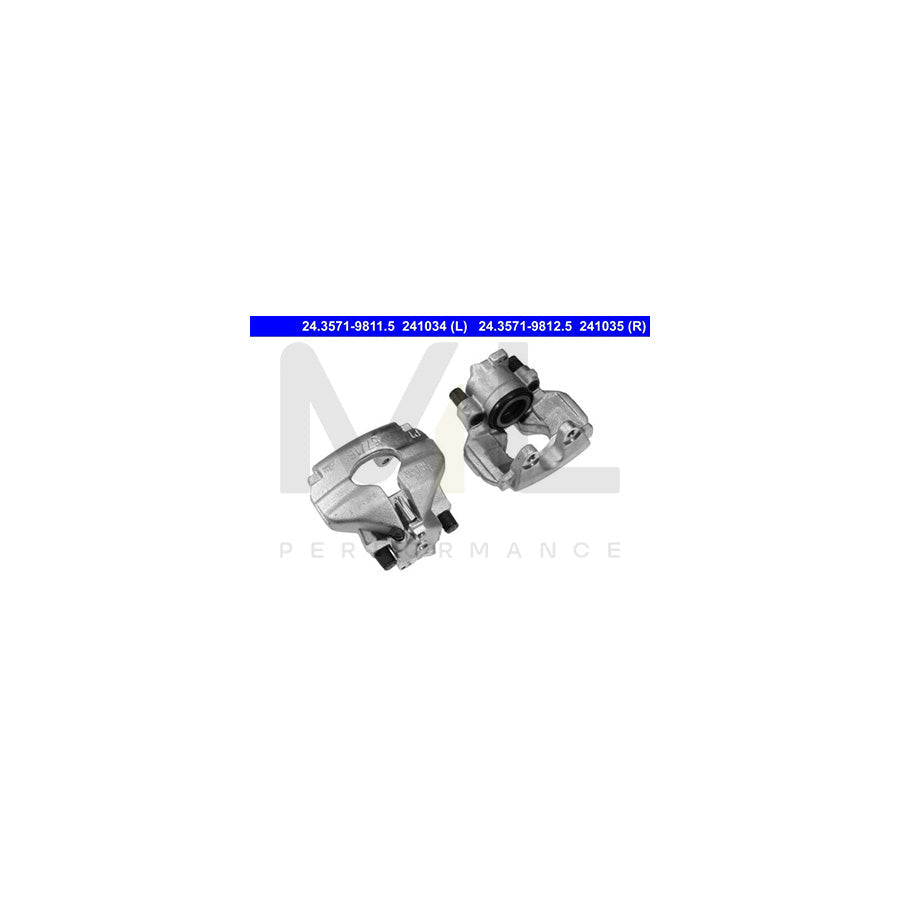 ATE 24.3571-9812.5 Brake Caliper without holder