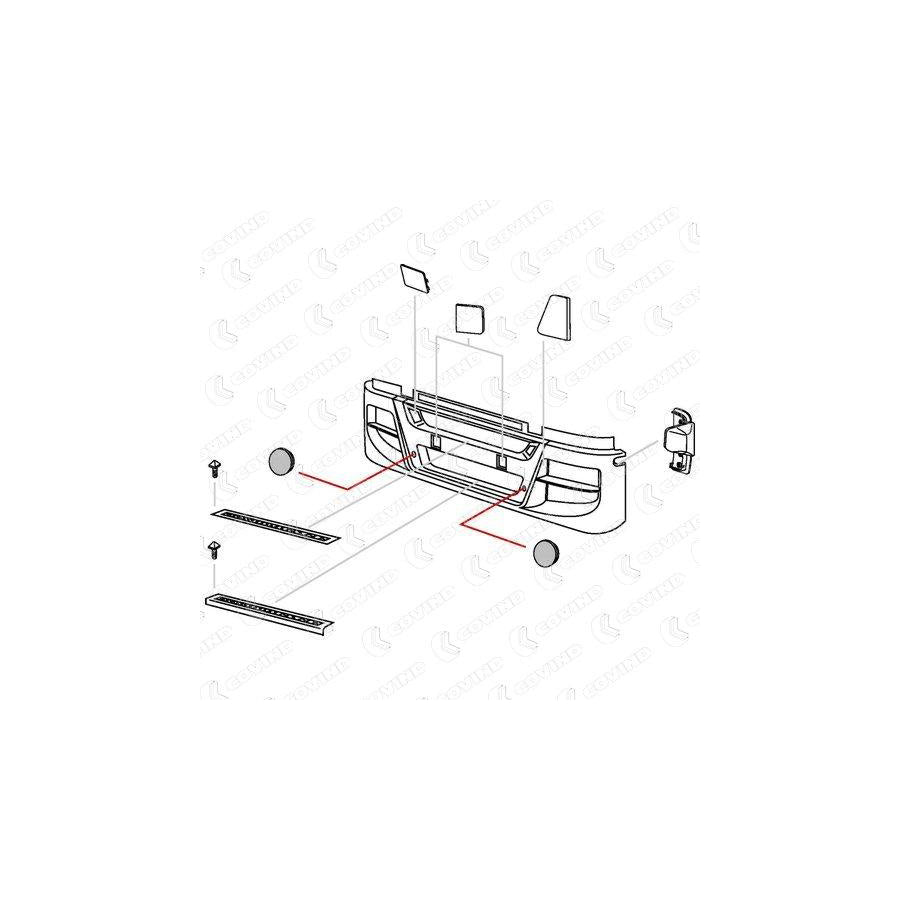 Covind 560/ 80 Cover, Bumper