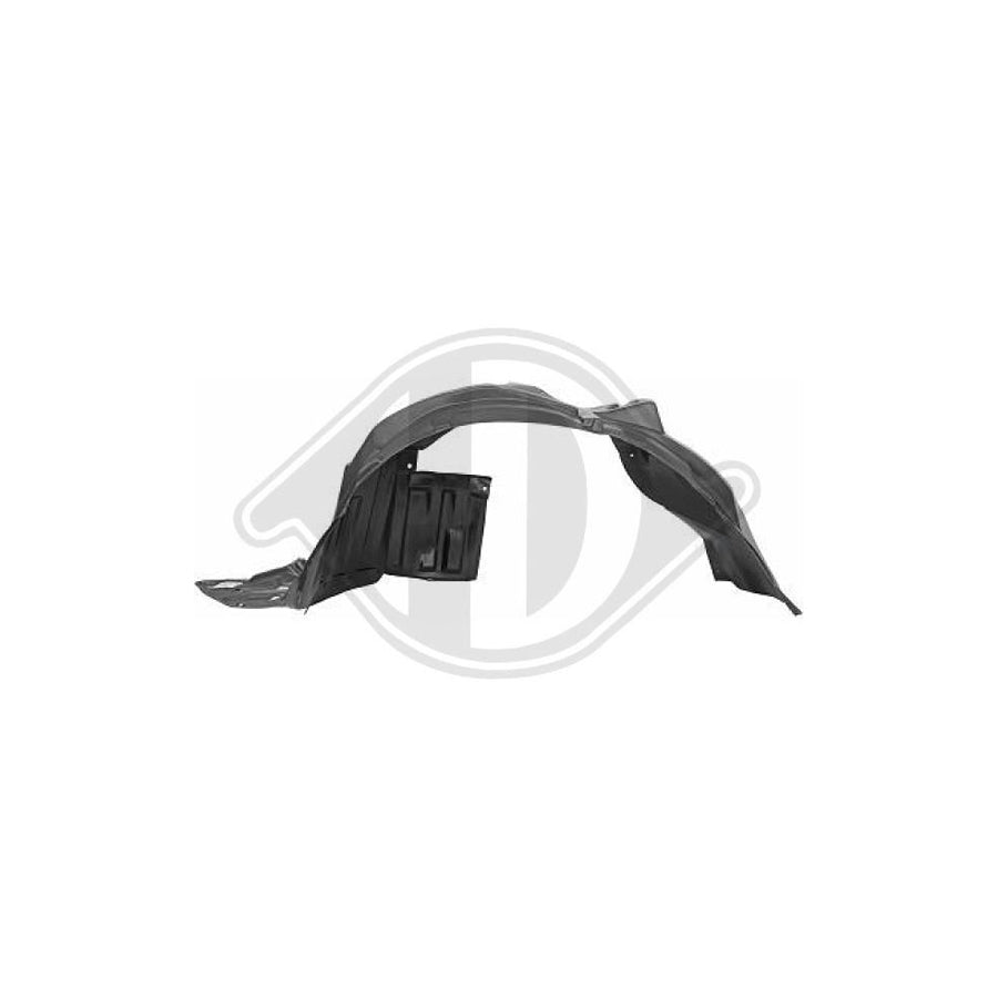 Diederichs 6446809 Panelling, Mudguard for SUZUKI SX4 II S-Cross (JY)