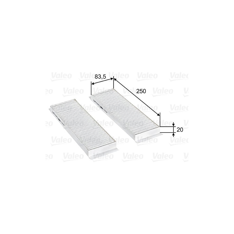 Valeo 715748 Pollen Filter For Hyundai I20 I Hatchback (Pb) | ML Performance US Car Parts