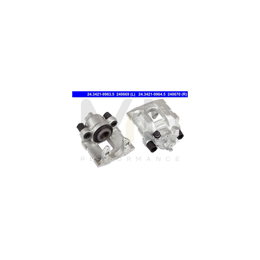 ATE 24.3421-9963.5 Brake Caliper for BMW X5 (E53) without holder