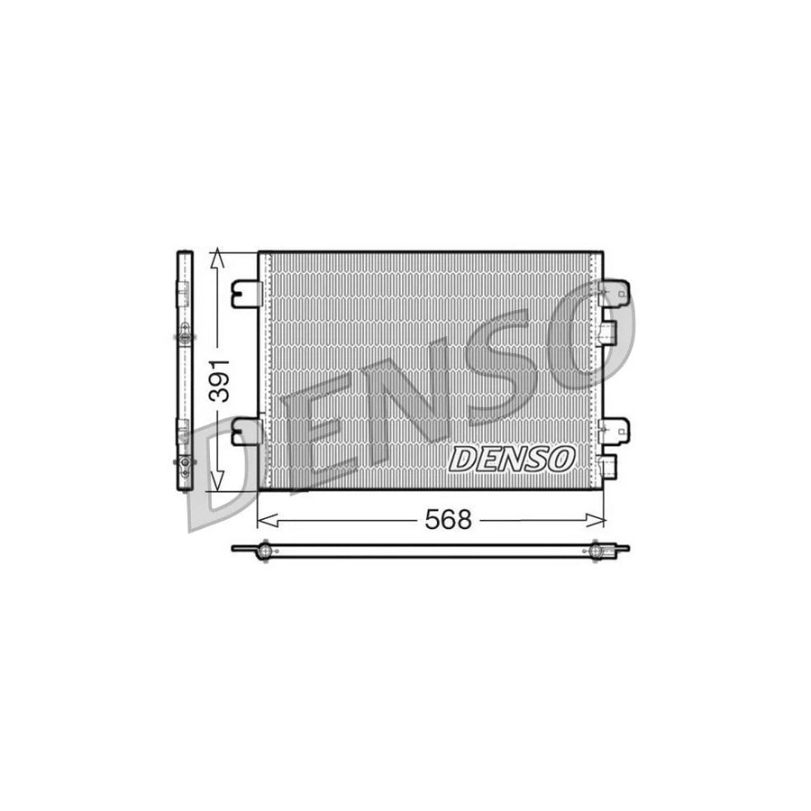 DENSO DCN23011 Air Conditioning Condenser