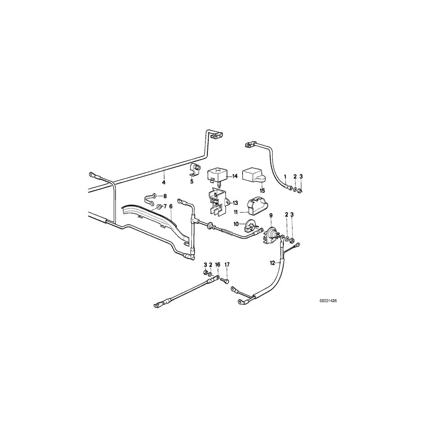Genuine BMW 12421714319 E32 Base B+ 30/50 (Inc. 750i & 750iL) | ML Performance UK Car Parts