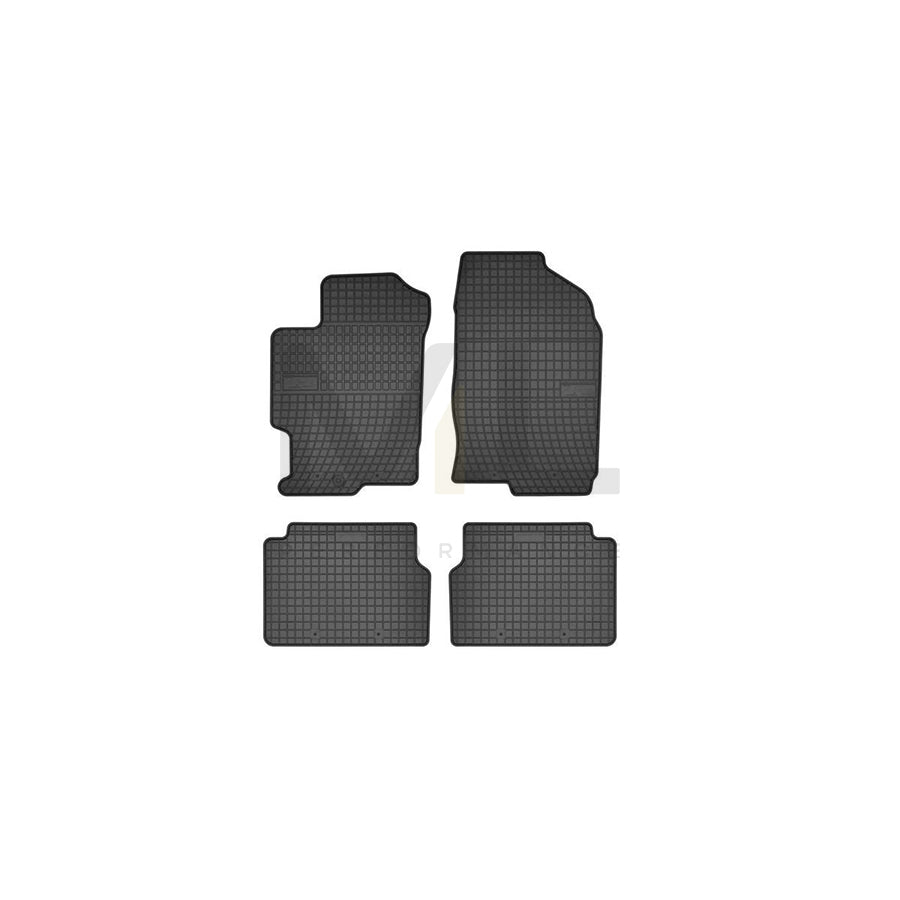 FROGUM Tailored 0861 Floor mat set for MAZDA 6 Elastomer, Front and Rear, Quantity: 4, Black, (LHD)
