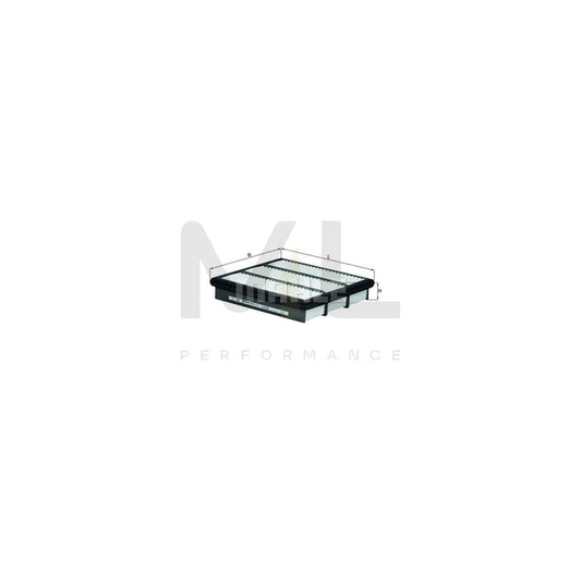 MAHLE ORIGINAL LX 839 Air Filter Filter Insert | ML Performance Car Parts