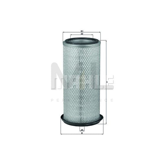 MAHLE ORIGINAL LX 940 Air Filter Filter Insert | ML Performance Car Parts