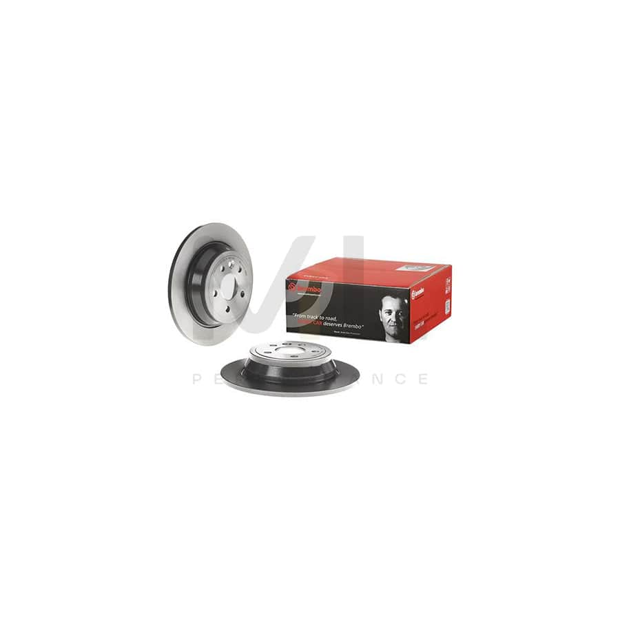 BREMBO COATED DISC LINE 08.B804.11 Brake Disc for LAND ROVER FREELANDER Solid, Coated | ML Performance Car Parts