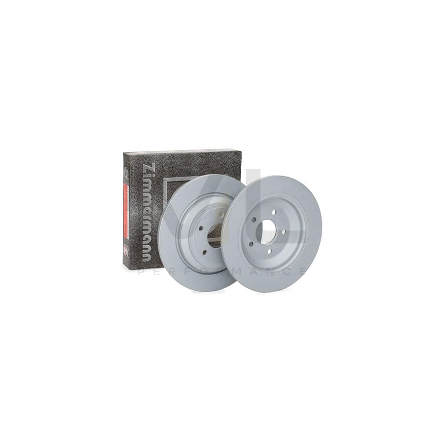 ZIMMERMANN 250.1397.20 Brake Disc for FORD FOCUS Solid, Coated  - 1 piece