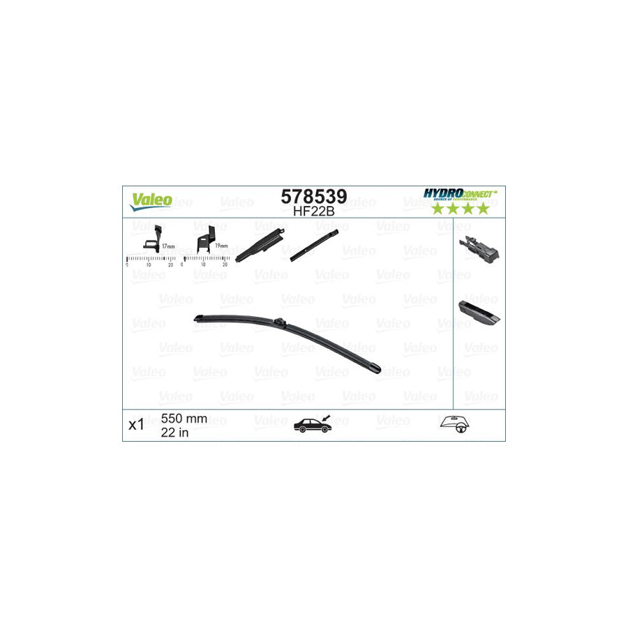 Valeo 578539 Wiper Blade | ML Performance US Car Parts