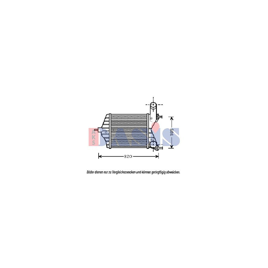 AKS Dasis 087008N Intercooler