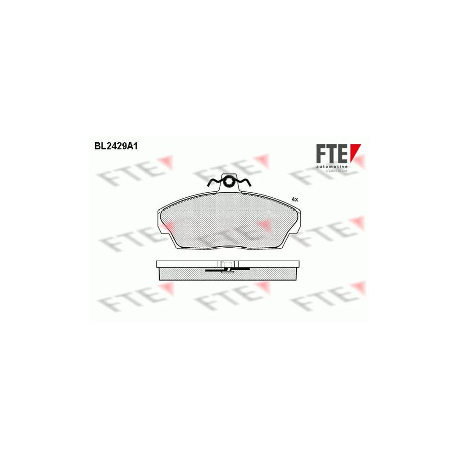 FTE Bl2429A1 Brake Pad Set