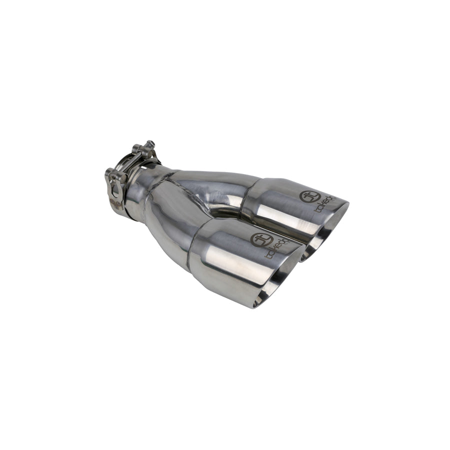  aFe 49T25364-P10 2-1/2 IN Inlet x 3 IN Dual Outlet x 9-1/2 IN L Universal Exhaust Tip  | ML Performance US Car Parts