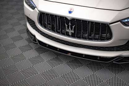 Maxton Design Maserati Ghibli MK3 Front Splitter V.1
