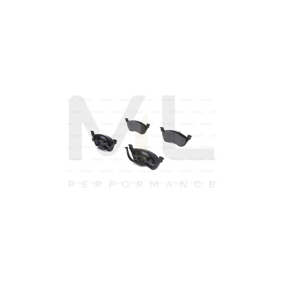 Bosch 0986424816 Brake Pad Set With Anti-Squeak Plate, With Piston Clip BP954 | ML Performance Car Parts