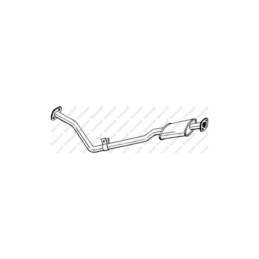 Bosal 279-433 Front Silencer for Toyota Tercel II Hatchback (L20)